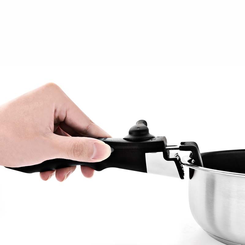 Poignée Amovible Anti-Brûlure Pour Casserole Et Poêle – Accessoire De Cuisine Sécurisé | Blanc